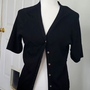Rich black Calvin Klein cardigan